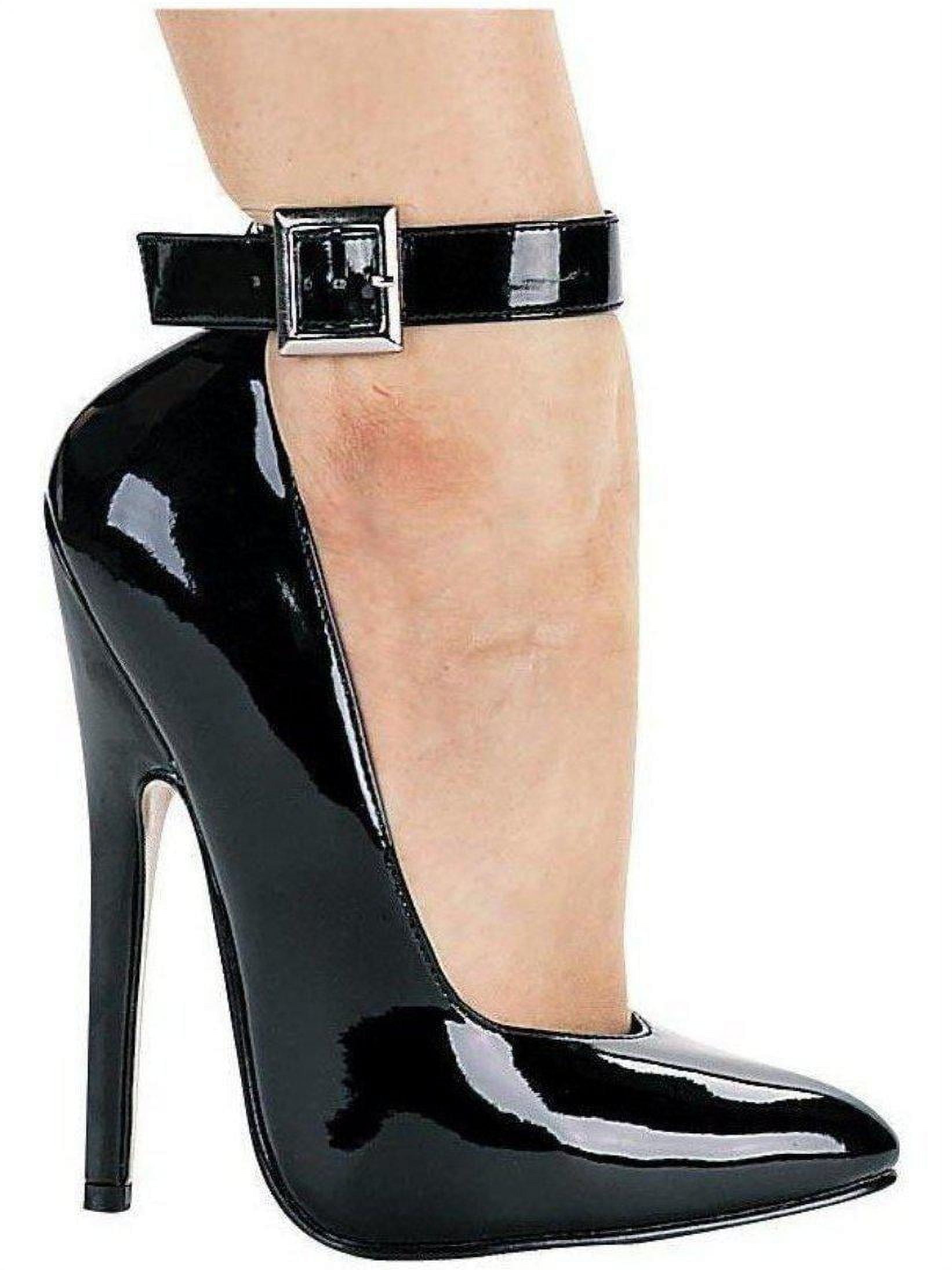 Black high heels sexy 5 6 inches, Women's Fashion, Footwear, Heels on  Carousell